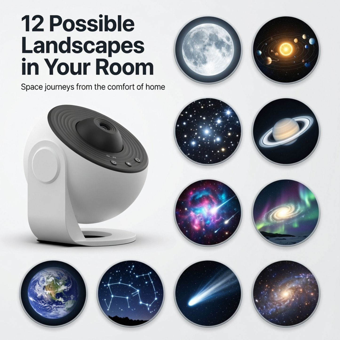 Relaxing Galaxy Projector